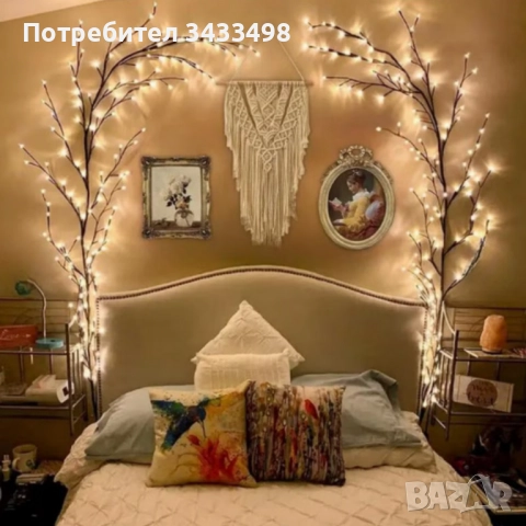 Стенна LED декорация с дистанционно - превърни всяка стена в произведение на изкуството