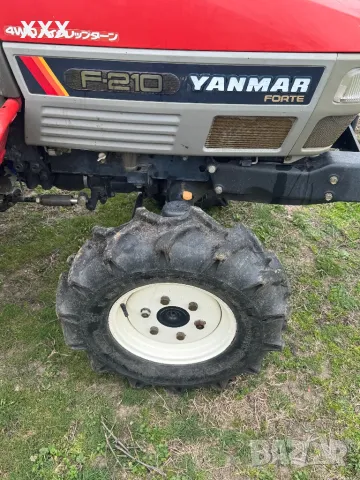Yanmar f210 4x4 21к.с. Трактор , снимка 12 - Селскостопанска техника - 50307646