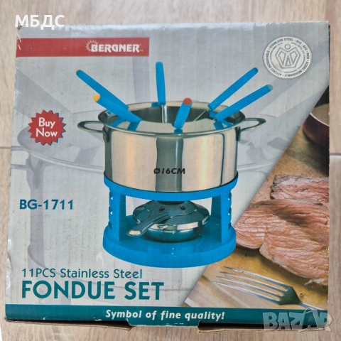 Уред за фондю, душ слушалка, снимка 2 - Съдове за готвене - 53719373