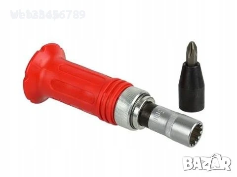 УДАРНА ОТВЕРТКА, С 6 НАКРАЙНИКА, РЕВЕРСИВНА, снимка 4 - Отвертки - 53829532