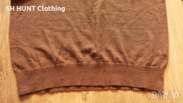 Dressmann 100% EXTRA FINE Merino Wool размер M блуза 100% Мерино вълна - 1110, снимка 7 - Блузи - 46450062