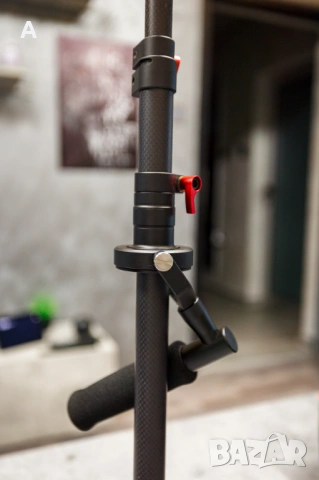 Професионален Карбонов Видео Стабилизатор (Стедикам) - 80см, ЧИСТО НОВ!, снимка 7 - Чанти, стативи, аксесоари - 53912259