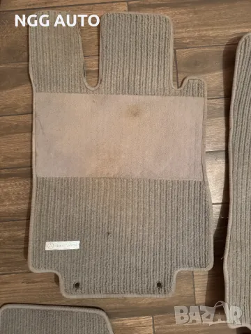 Оригинални сиви мокетни стелки за Мерцедес С класа, Mercedes-Benz S-Class, S Class, 1999-2005 г., снимка 2 - Части - 49767992