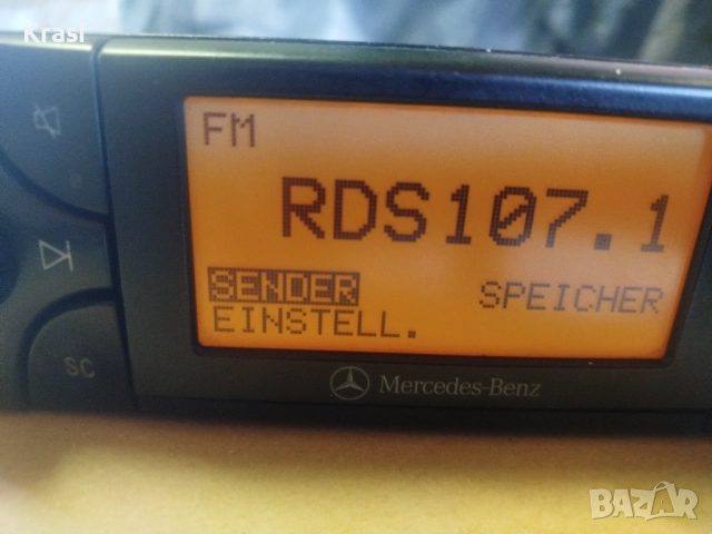 Радио mercedes w140, снимка 2 - Друга електроника - 51710030