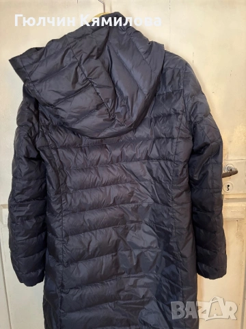 Черно дълго яке, снимка 2 - Якета - 53757785