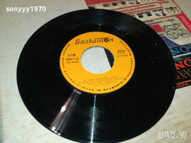 *ВАСИЛ НАЙДЕНОВ И ГРУПА ТЕЛЕФОН 1610251858, снимка 12 - Грамофонни плочи - 52078801