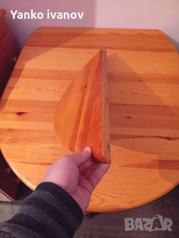 Дървена згаваъма маса, снимка 3 - Маси - 53233911