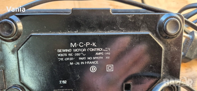 Педал за шевна машина , снимка 2 - Шевни машини - 52813587