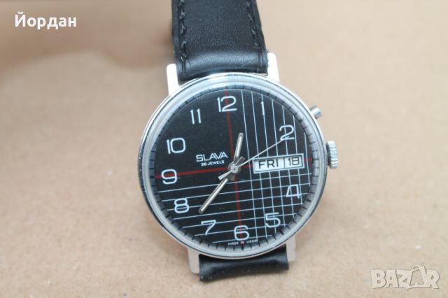 СССР часовник ''Слава'', снимка 2 - Антикварни и старинни предмети - 45683732