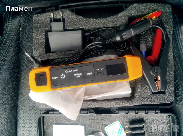 стартерно устройство бустер батерия Jump Starter High Power 898000mAh 1000A 500А Car Power Bank, снимка 2 - Аксесоари и консумативи - 48201600