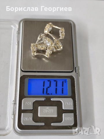 Сребърна гривна 925, снимка 6 - Гривни - 52640010