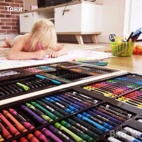 Детски комплект за рисуване - 180 части., снимка 6 - Рисуване и оцветяване - 53918235