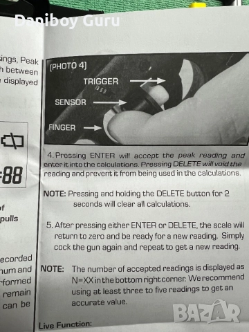 Уред за измерване усилието на спусък Battenfeld Wheeler, снимка 8 - Оборудване и аксесоари за оръжия - 52683626