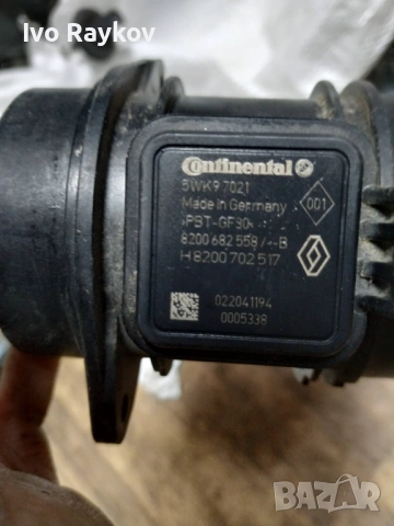 Дебитомер за Renault , Dacia , 1.5 DCI, 5WK97021, 8200682558, снимка 4 - Части - 53477251