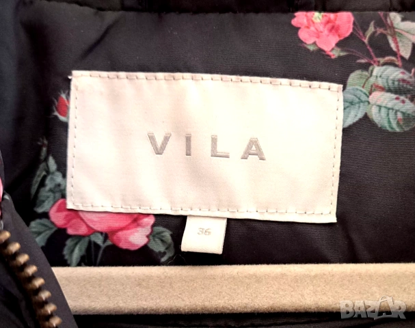 Дебел шушляков елек-VILA, снимка 3 - Якета - 54252526
