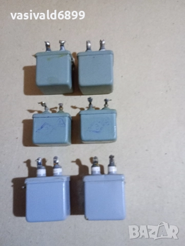Лот от 6 кондензатора , снимка 2 - Друга електроника - 52354710