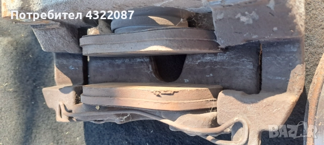 Спирачен апарат / диск /накладки Рено Гранд Сценик / Renault Grand Scenic II 1.9 dci 130к.с., снимка 8 - Части - 51669053