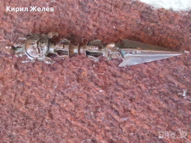 Бронзова кама от Камбоджа 54240, снимка 13 - Колекции - 53752705