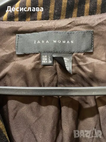 Дамско сако Zara L, снимка 2 - Сака - 48137518