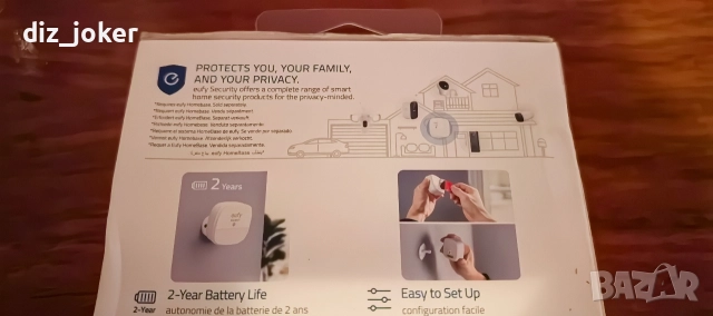 eufy сензор за движение, снимка 3 - Други - 52655309