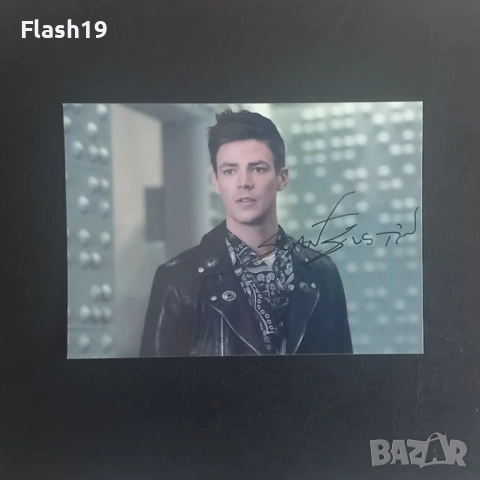 ⚡️ Личен автограф Грант Гъстин (Grant Gustin) - The Flash (Светкавицата) ⚡️