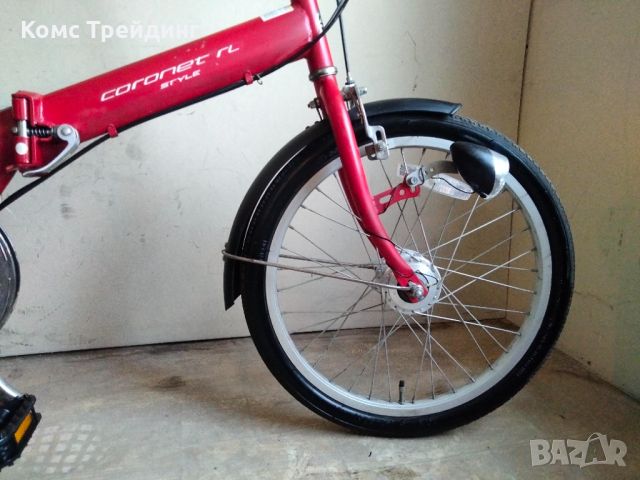 Сгъваем велосипед Coronet 20", снимка 4 - Велосипеди - 45862042