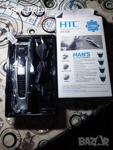 Тример HTC A538 за брада - Нов, снимка 3 - Тримери - 52433967