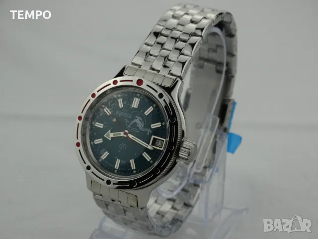 ВОСТОК АМФИБИЯ АВТОМАТИЧЕН-"SCUBA DUDE" ref: 420059, снимка 10 - Мъжки - 43232645