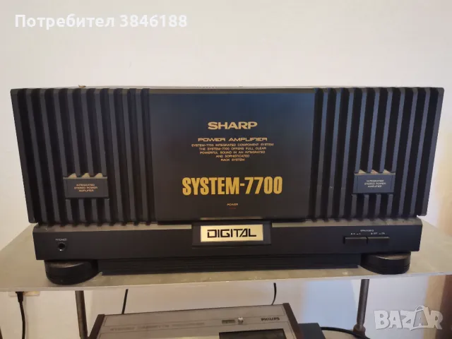 SHARP SYSTEM-7700 Final Power Amplifier 1, снимка 1 - Ресийвъри, усилватели, смесителни пултове - 47208453