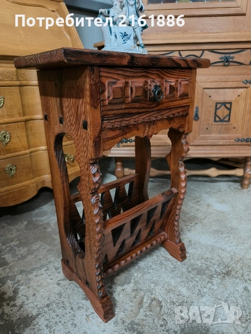 Помощна маса/ стойка за вестници и списания , снимка 2 - Други - 52886016