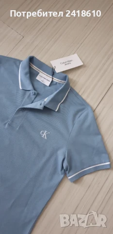 Calvin Klein Jeans CKJ Stretch Cotton Slim Fit Mens Size M  ОРИГИНАЛ! Мъжка Тениска!