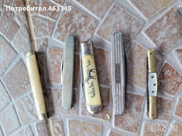 Нож, джобно ножче-7, снимка 2 - Антикварни и старинни предмети - 51632420
