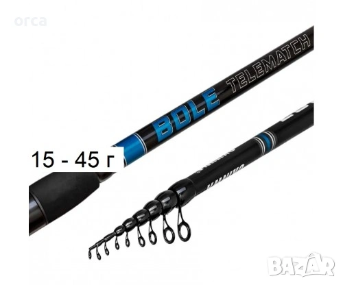 Въдица телемач Okinwa Bole Telematch 15-45 г за плувка и море, снимка 7 - Въдици - 53210460