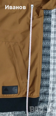 Яке Burton x Carhartt WIP Fairburn 3L размер M, снимка 4 - Якета - 53404226