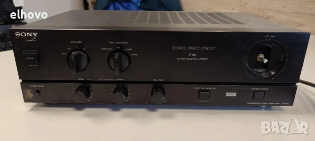 Стерео усилвател Sony TA-F110, снимка 2 - Ресийвъри, усилватели, смесителни пултове - 53507315