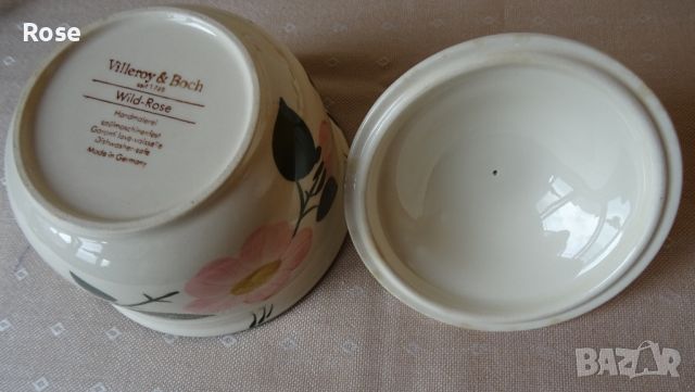 Порцелан Villeroy & Boch Germany Wild Rose, снимка 9 - Аксесоари за кухня - 46351079