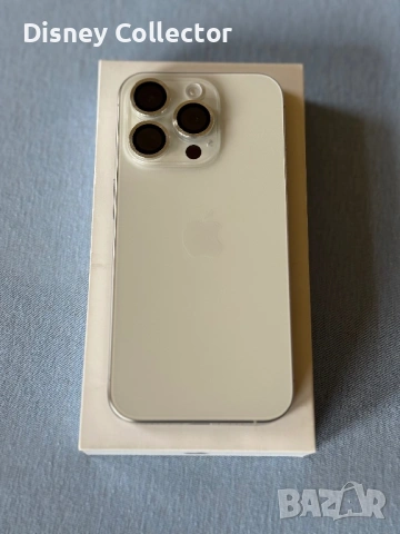 iPhone 15 Pro White Titanium 128GB, снимка 6 - Apple iPhone - 54048691