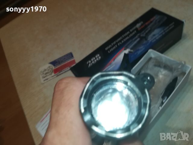 LED ПРОЖЕКТОР С ШОК И ЛАЗЕР 0206240704, снимка 9 - Екипировка - 46016603