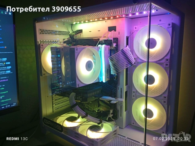 Продавам компютър GRIGS NOVA, снимка 4 - Геймърски - 53610782