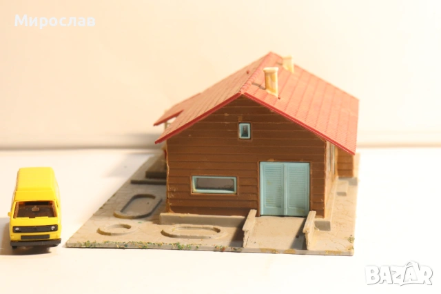 FALLER? KIBRI? VOLLMER? H0 1/87 СГРАДА КЪЩА ВАГОН ВЛАК ЖП, снимка 3 - Колекции - 53742906