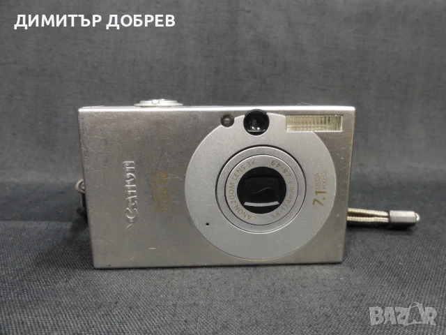 ЦИФРОВ ФОТОАПАРАТ CANON IXUS 70 7,1MP DIGITAL CAMERA, снимка 3 - Фотоапарати - 50646315