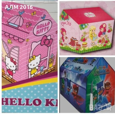 Палатка БАРБИ, Barbie , Hello Kitty , PJ Mask, снимка 1 - Играчки за стая - 47969212