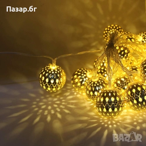 Коледни лампички – метални фигурки SD32, снимка 5 - Декорация за дома - 52500995