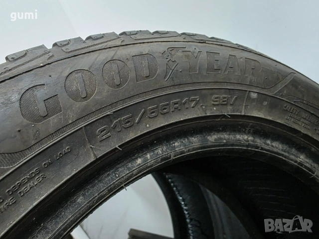 4бр зимни гуми 215/55/17 GOODYEAR L05300 , снимка 6 - Гуми и джанти - 53981840