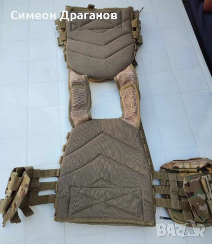 Тактическа жилетка Multicam, снимка 4 - Екипировка - 51062303