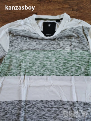 g-star - страхотна мъжка тениска КАТО НОВА L , снимка 2 - Тениски - 50905821