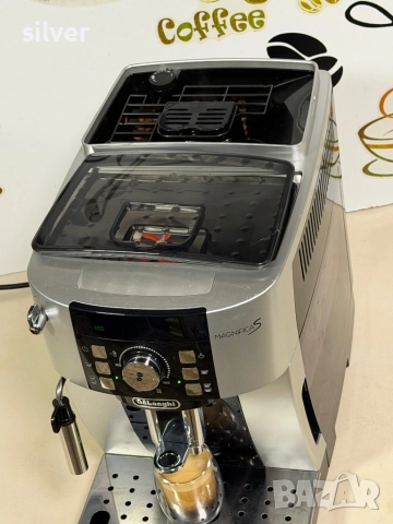 Кафемашина кафе автомат delonghi magnifica S с гаранция, снимка 9 - Кафемашини - 52634414