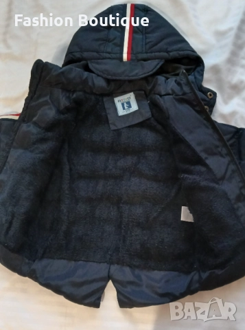 ПРОДАВАМ  Детско зимно яке, размер  24 месеца + нова шапка!!! Якето е запазено с 1-на единствена заб, снимка 3 - Детски якета и елеци - 51891643