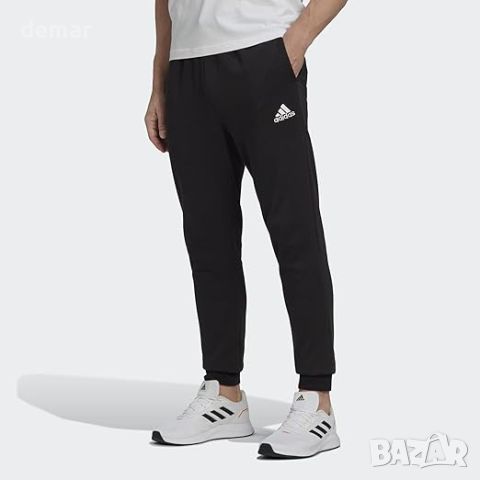 Мъжки спортен панталон adidas, черно/бяло, размер М, снимка 2 - Спортни дрехи, екипи - 45083732