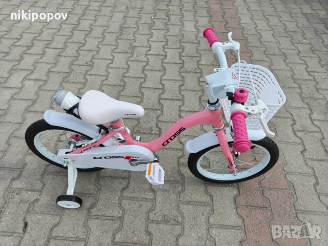 CROSS Велосипед 16" LARISA розов, снимка 3 - Велосипеди - 53830533